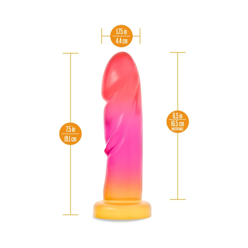 Avant Handcrafted Artisan Silicone Dildo - Sunburst