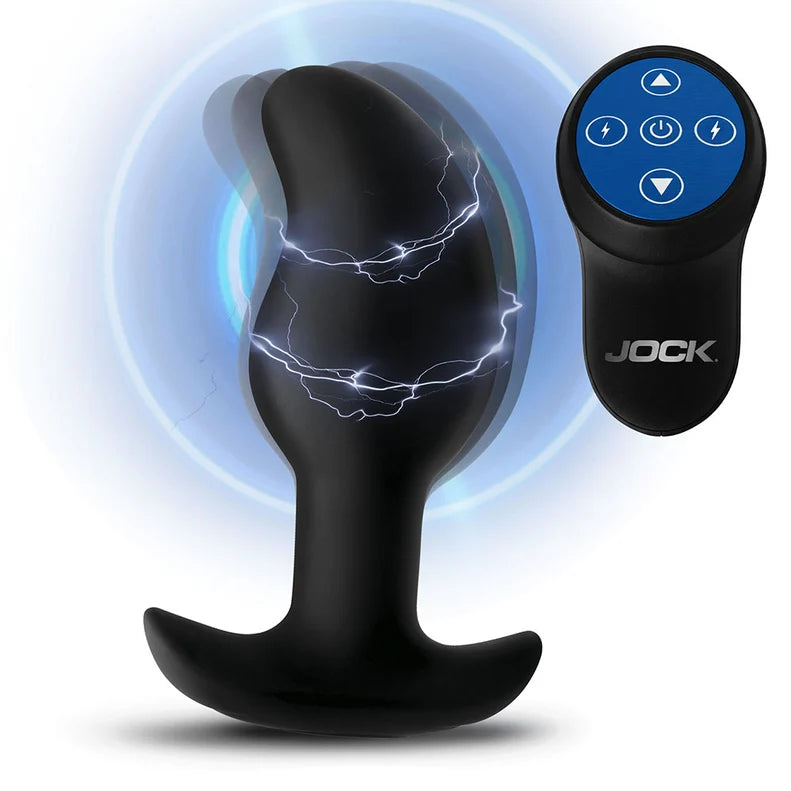 Jock Volt E-Stim Curved Prostate Plug