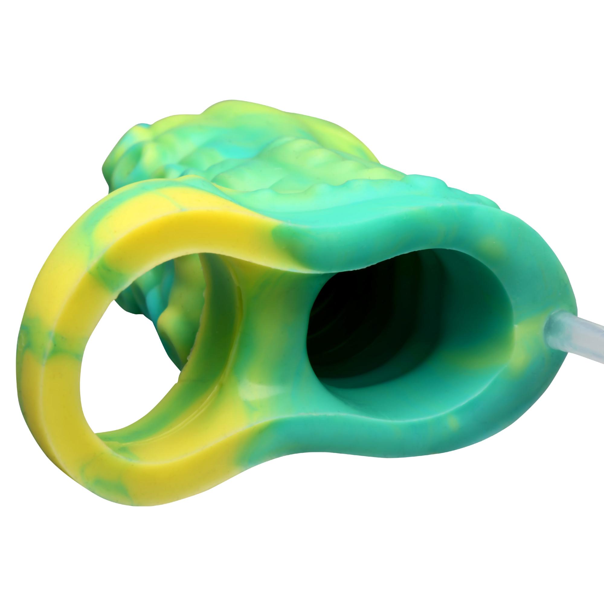 Creature Cocks Tentacle Squirting Silicone Penis Enhancer – Fantasy Monster Sleeve with C-Ring