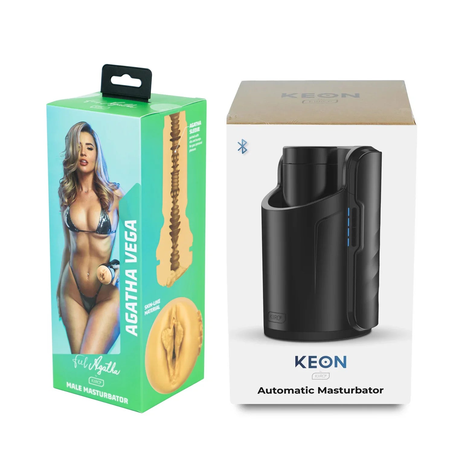 Kiiroo Feel Agatha Vega Stroker – Feel Stars Collection Interactive Masturbator