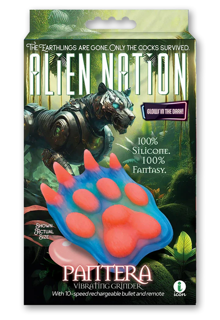 Alien Nation Pantera Silicone Rechargeable Glow-in-The-Dark Clitoral Vibrator