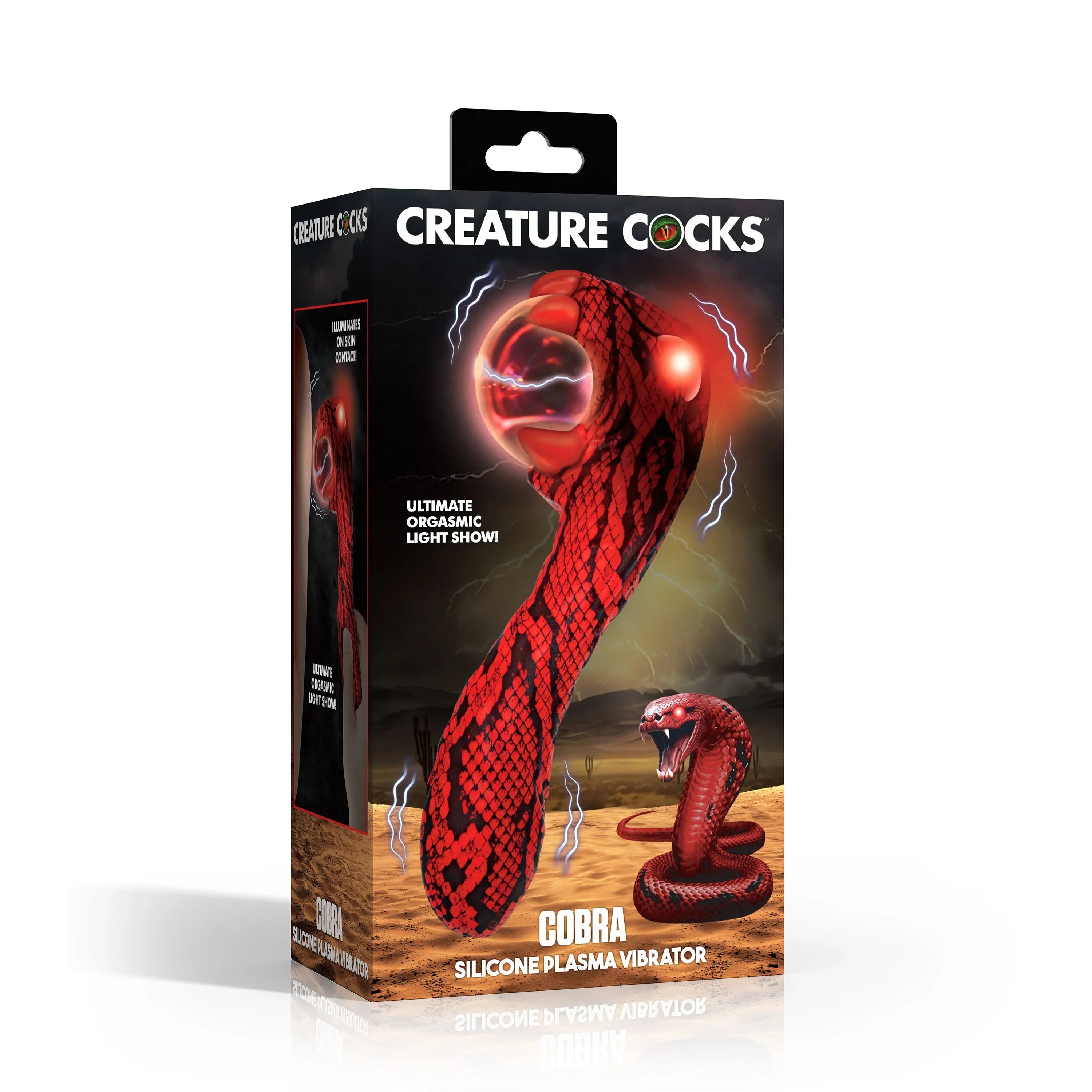 Creature Cocks Cobra Rechargeable Silicone Plasma Vibrator