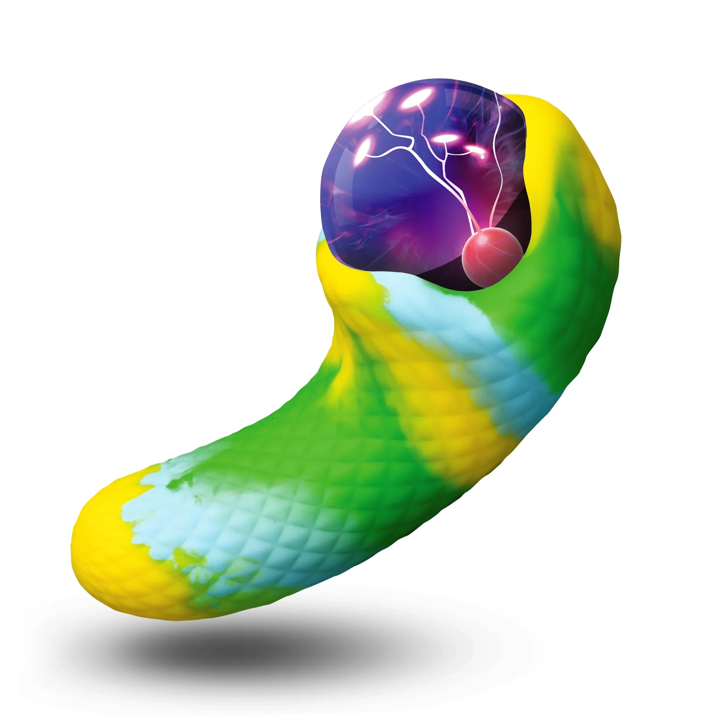 Creature Cocks Electric Eye Plasma Rechargeable Silicone Light-Up Vibrator