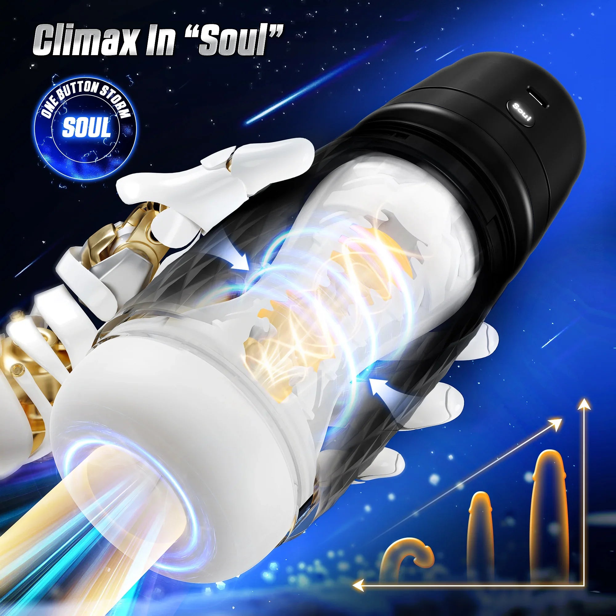 Cyberskin THE WARRIOR – Automatic Male Masturbator
