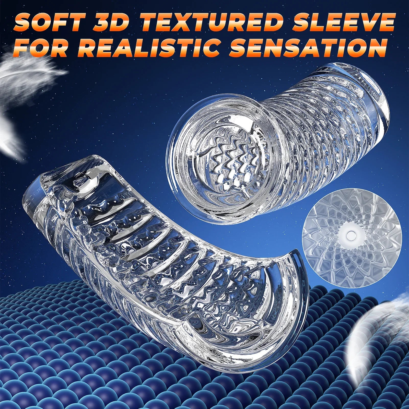 Cyberskin The GALAXYVOY – Automatic Male Masturbator with Thrusting & Rotation