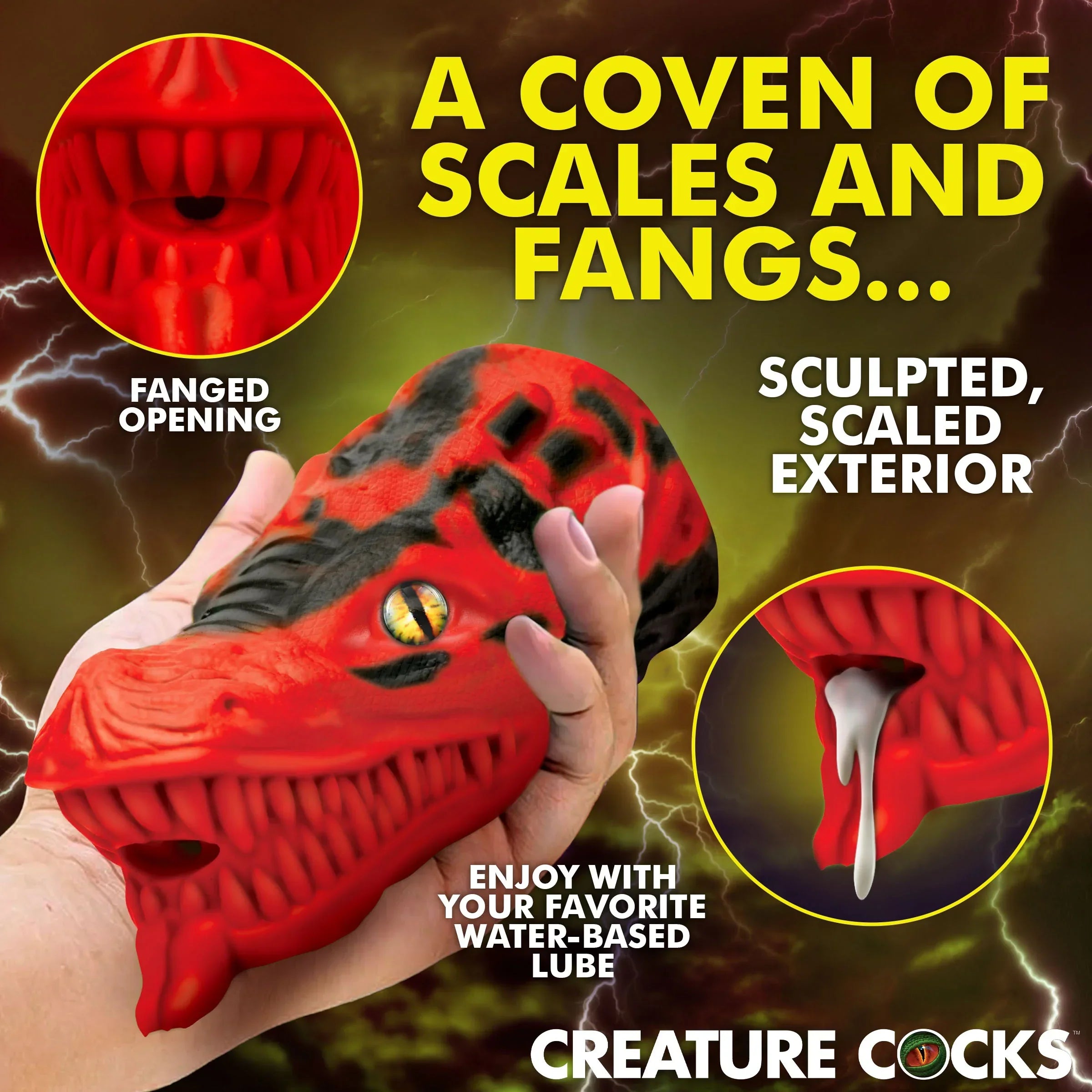 Creature Cocks Dragon Tamer Silicone Stroker