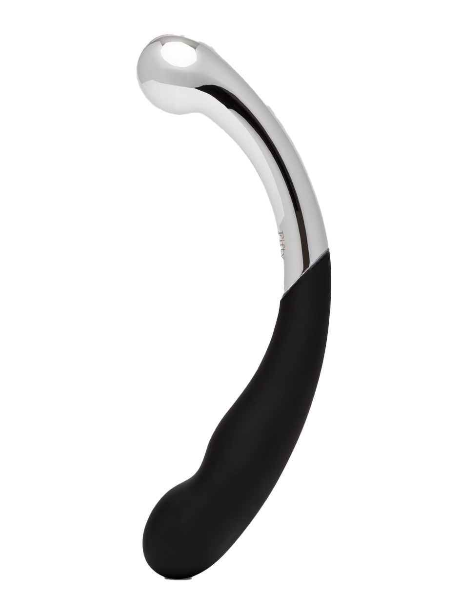 Fifty Shades of Grey Sweet Pressure Silicone & Metal Double-Ended Dildo