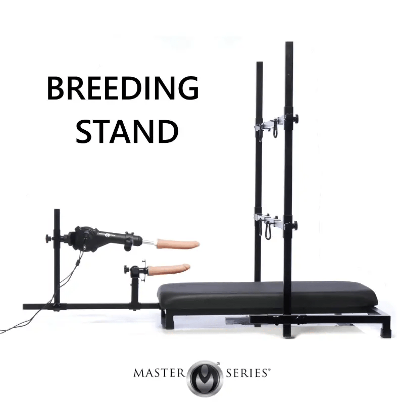Master Series Heavy-Duty Breeding Stand with Multi-Speed Sex Machine & Restraints