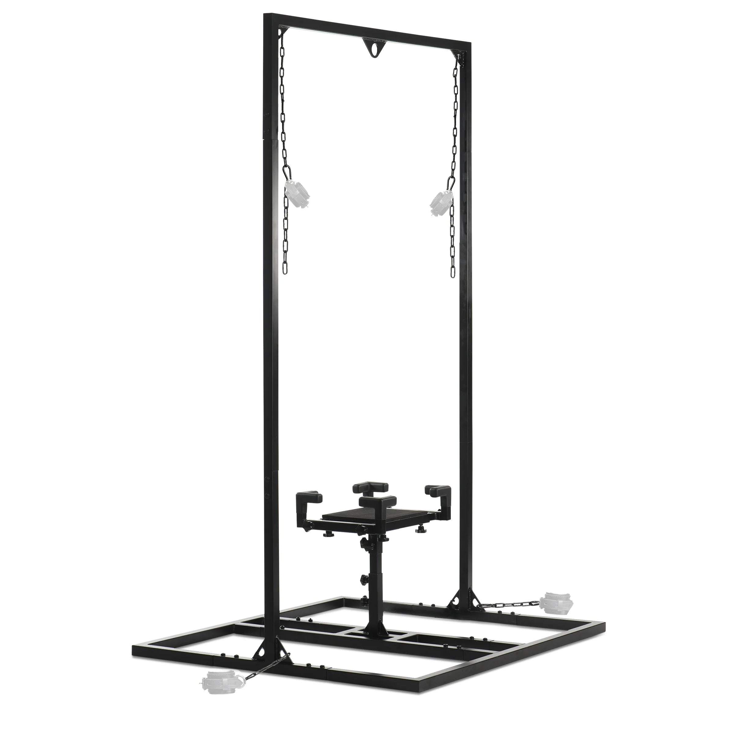 Pleasure Post Saddle Frame – Adjustable Bondage Stand