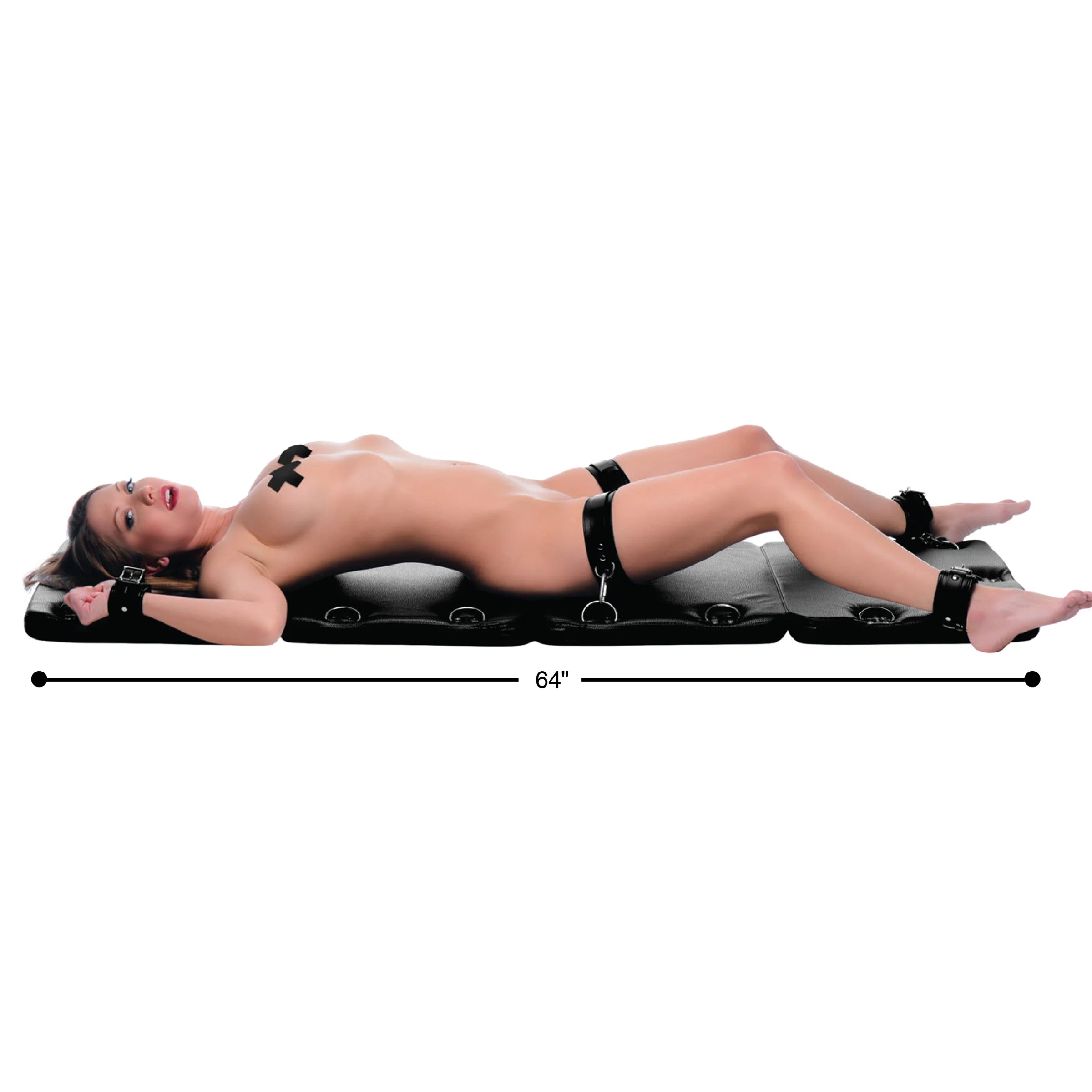 STRICT XL Bondage Board Portable BDSM Restraint Platform with 18 D-Ring Anchors
