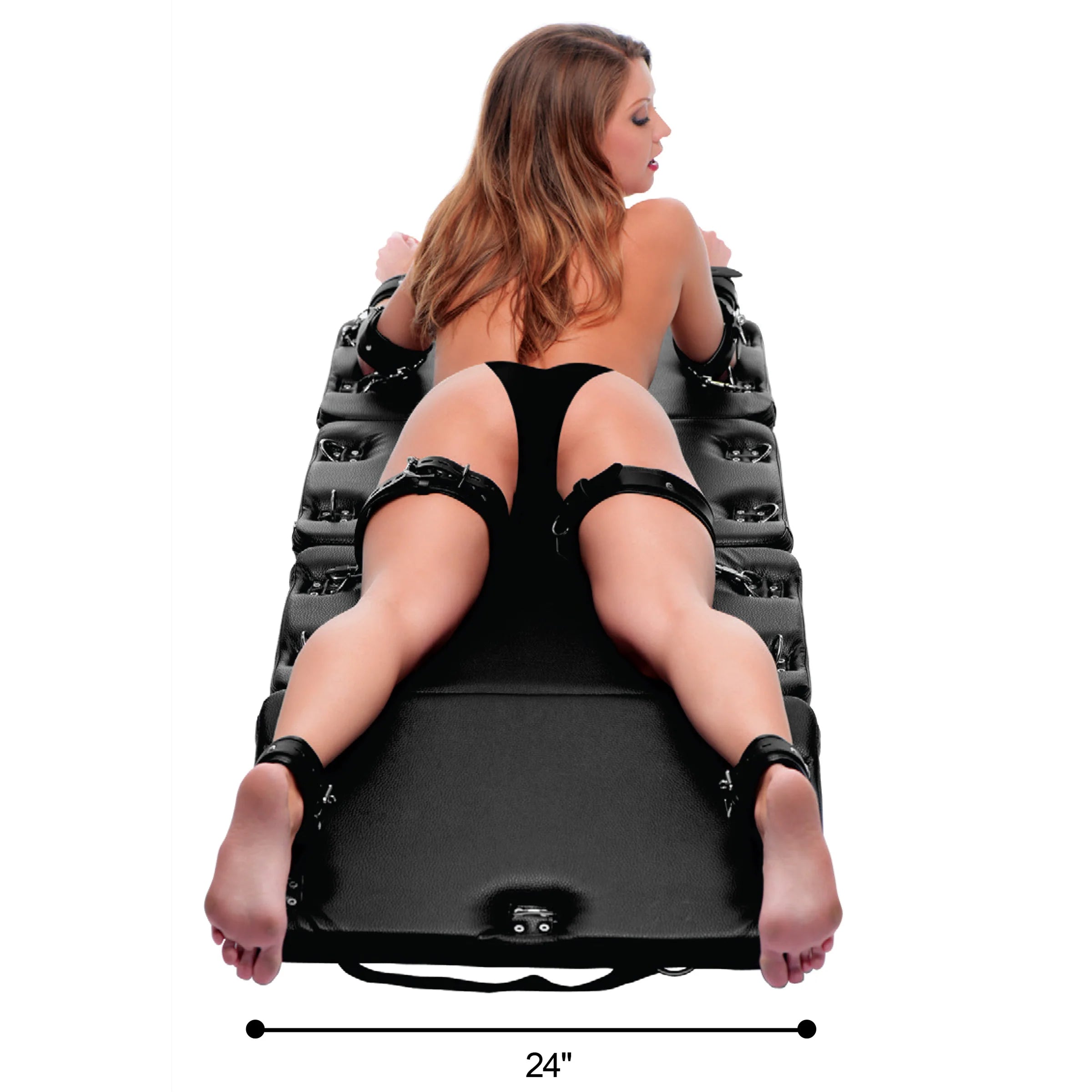 STRICT XL Bondage Board Portable BDSM Restraint Platform with 18 D-Ring Anchors