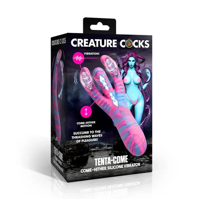 Creature Cocks Tenta-Come Come-Hither Tentacle Silicone Vibrator