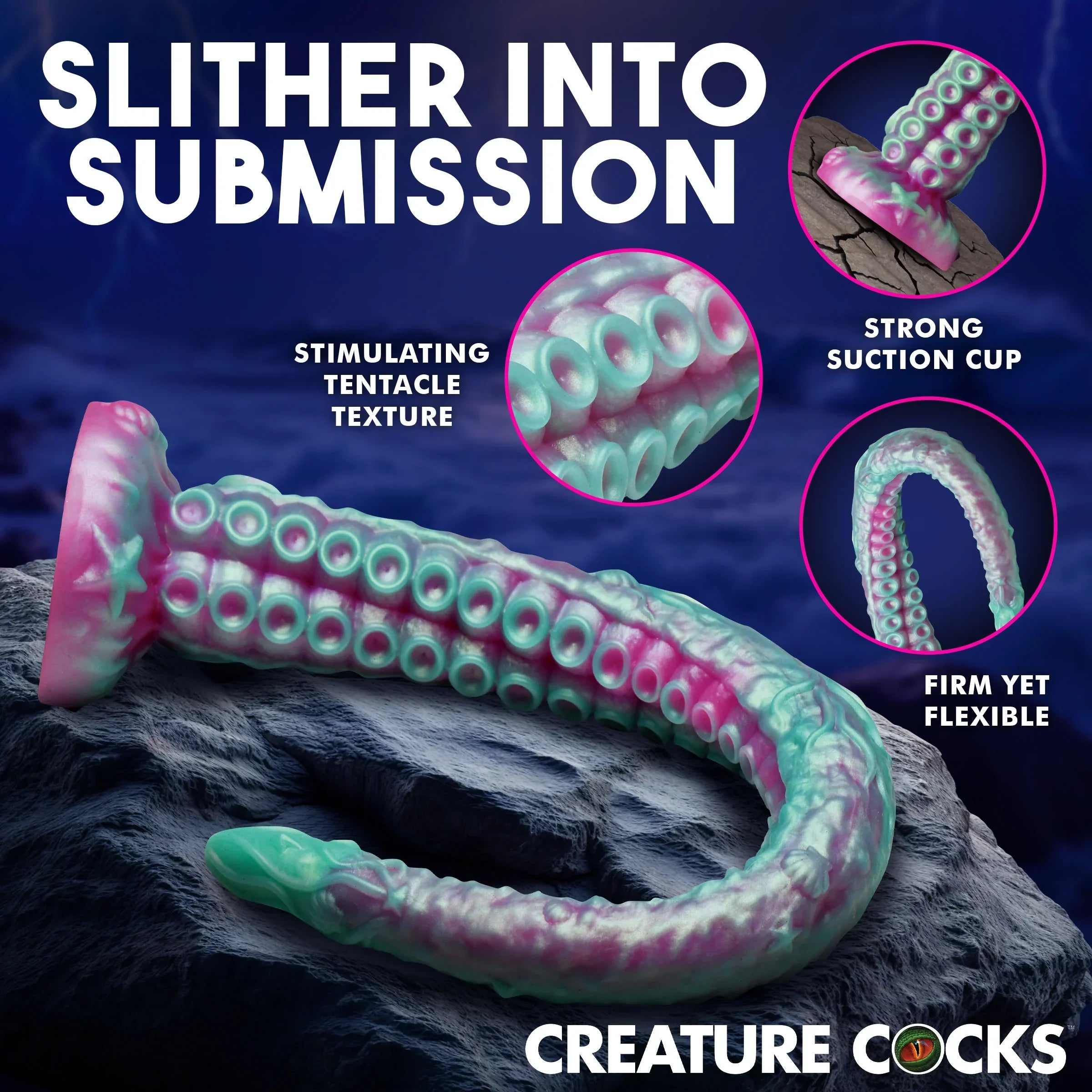 Creature Cocks Tenta Harness with Silicone Dildo