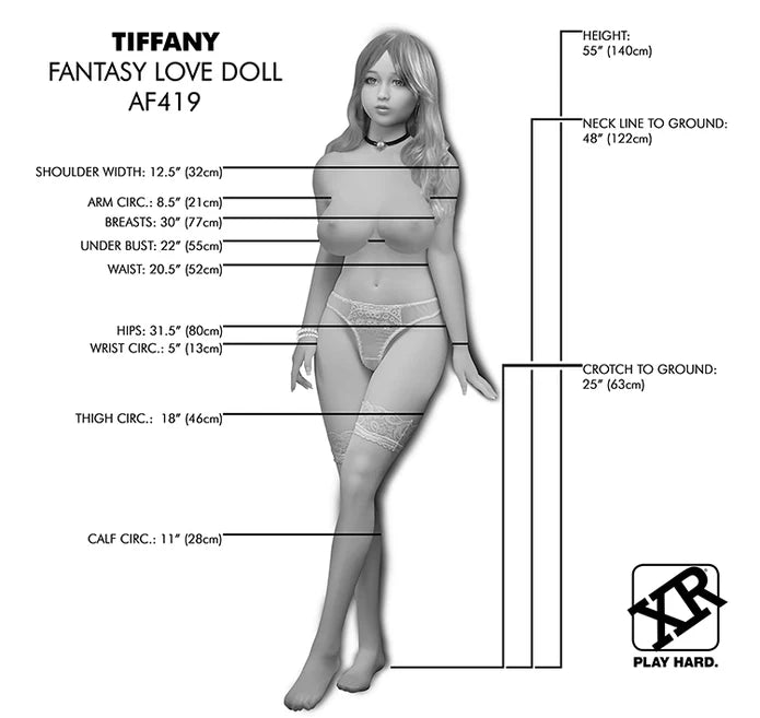 Tiffany Ultra Premium Love Doll – Fully Posable Full-Size Realism