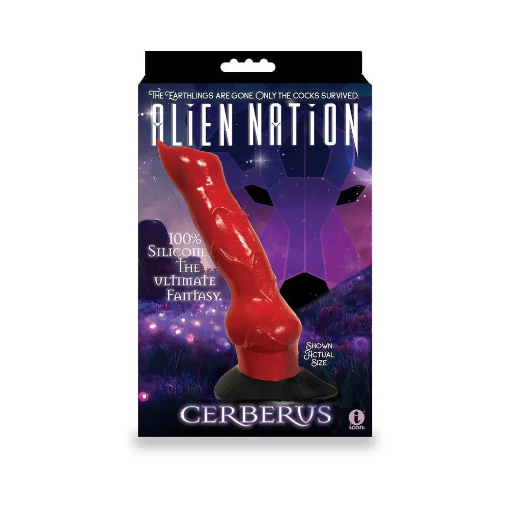 AlienNation Cerberus 8 in. Silicone Dildo - Buy At Luxury Toy X - Free 3-Day Shipping