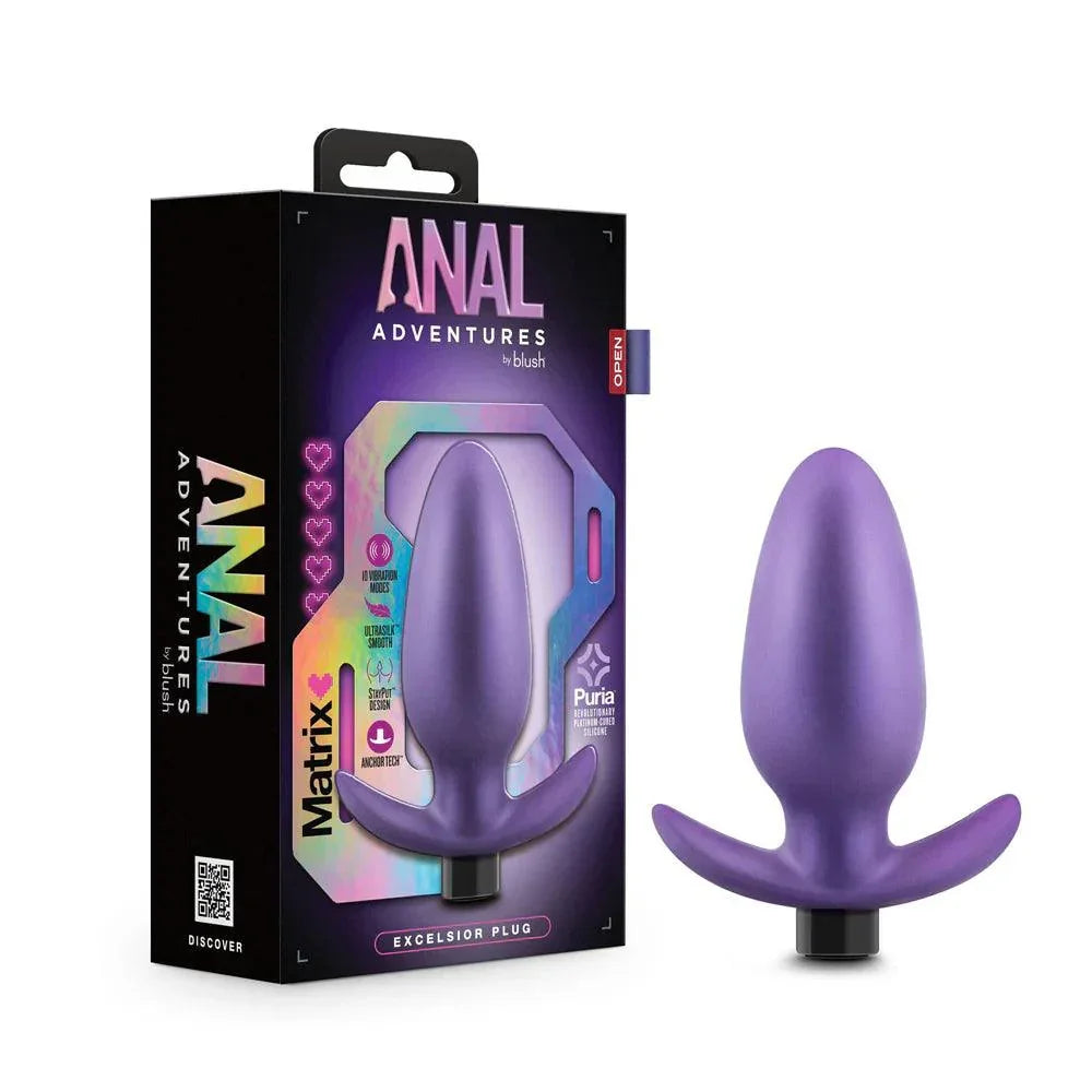 Anal Adventures Matrix Excelsior Plug Astro - Buy At Luxury Toy X - Free 3-Day Shipping
