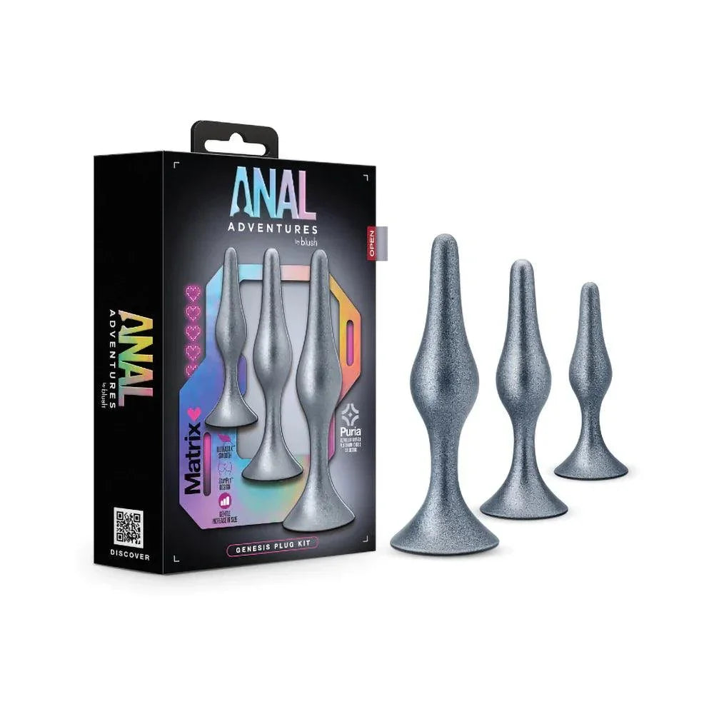 Anal Adventures Matrix Genesis Plug Kit Stellar Anal Adventures Matrix Genesis Plug Kit Stellar