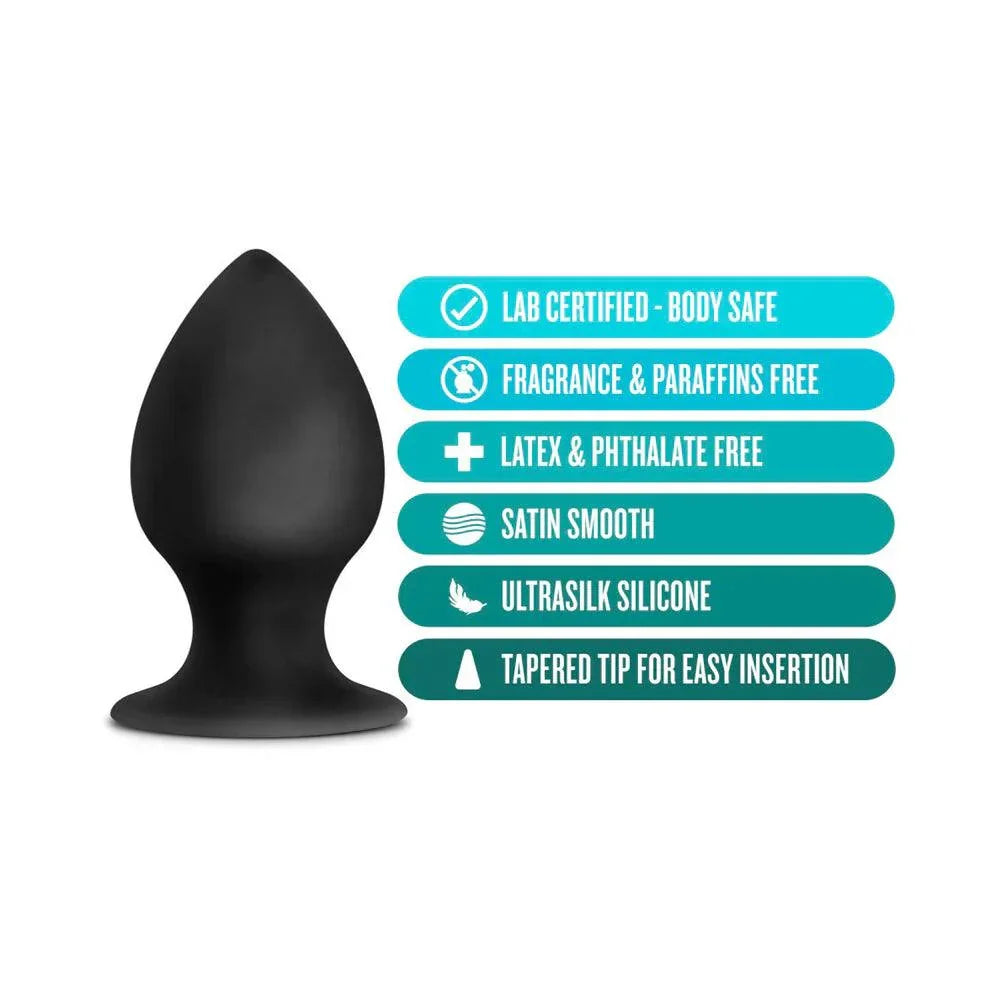 Anal Adventures Platinum Silicone Anal Stout Plug - Buy At Luxury Toy X - Free 3-Day Shipping