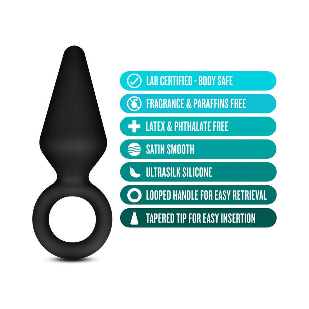Anal Adventures Platinum Silicone Loop Plug Small - Buy At Luxury Toy X - Free 3-Day Shipping