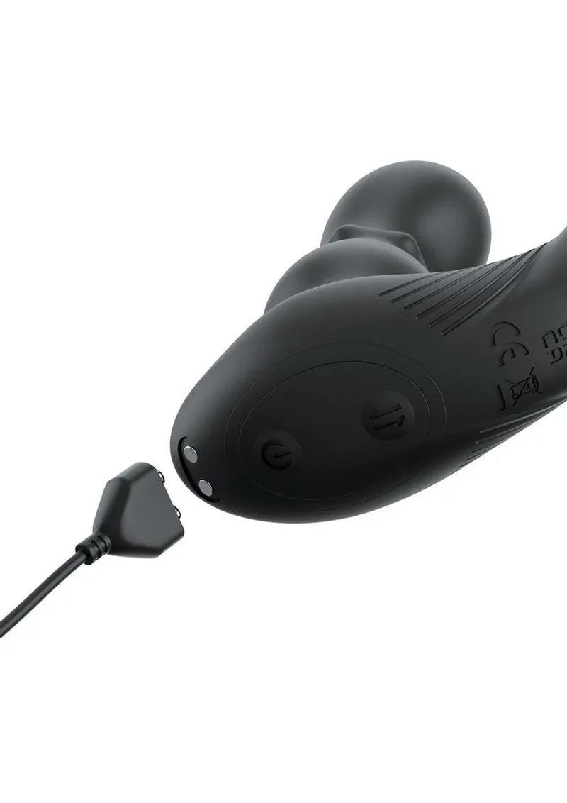 Anal Fantasy Elite Ass-Gasm Side and Glide Rechargeable Silicone Prostate Stimulator - Buy At Luxury Toy X - Free 3-Day Shipping