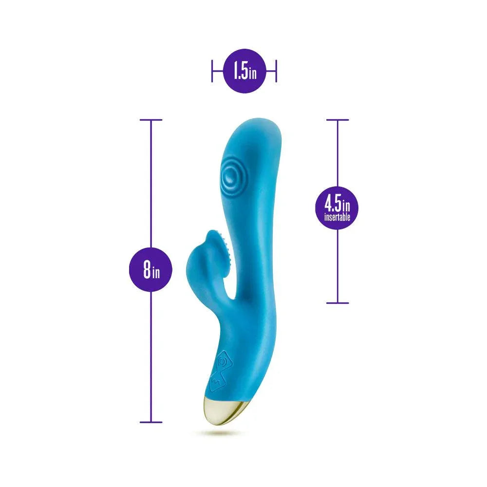 Aria Arousing AF Rechargeable Silicone Rabbit Vibrator - Buy At Luxury Toy X - Free 3-Day Shipping