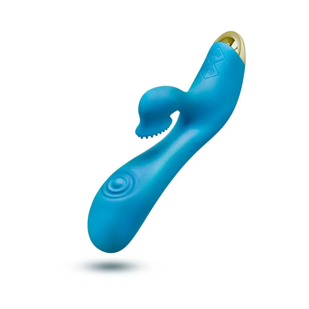 Aria Arousing AF Rechargeable Silicone Rabbit Vibrator - Buy At Luxury Toy X - Free 3-Day Shipping