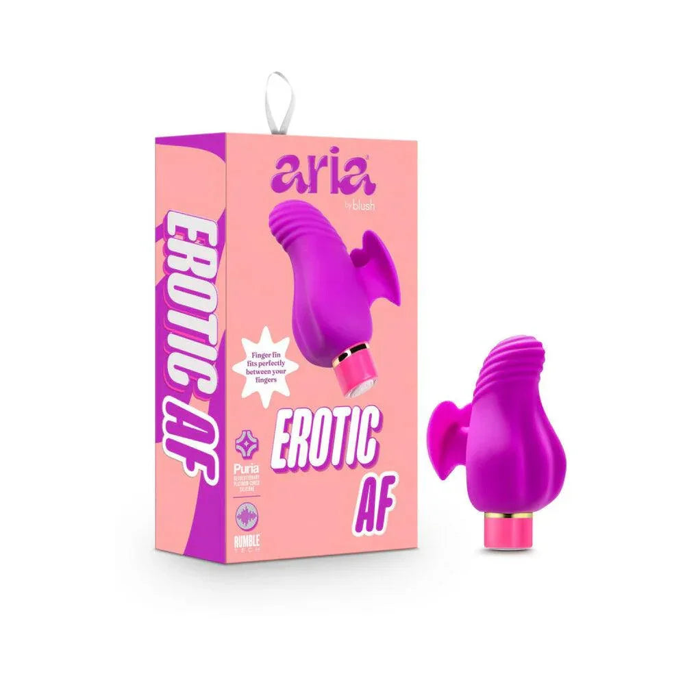 Aria Erotic AF Rechargeable Silicone Mini Vibrator - Buy At Luxury Toy X - Free 3-Day Shipping