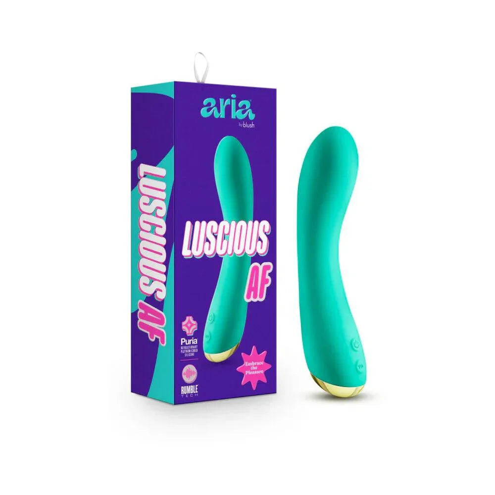 Aria Luscious AF Rechargeable Silicone G-Spot Vibrator - Buy At Luxury Toy X - Free 3-Day Shipping