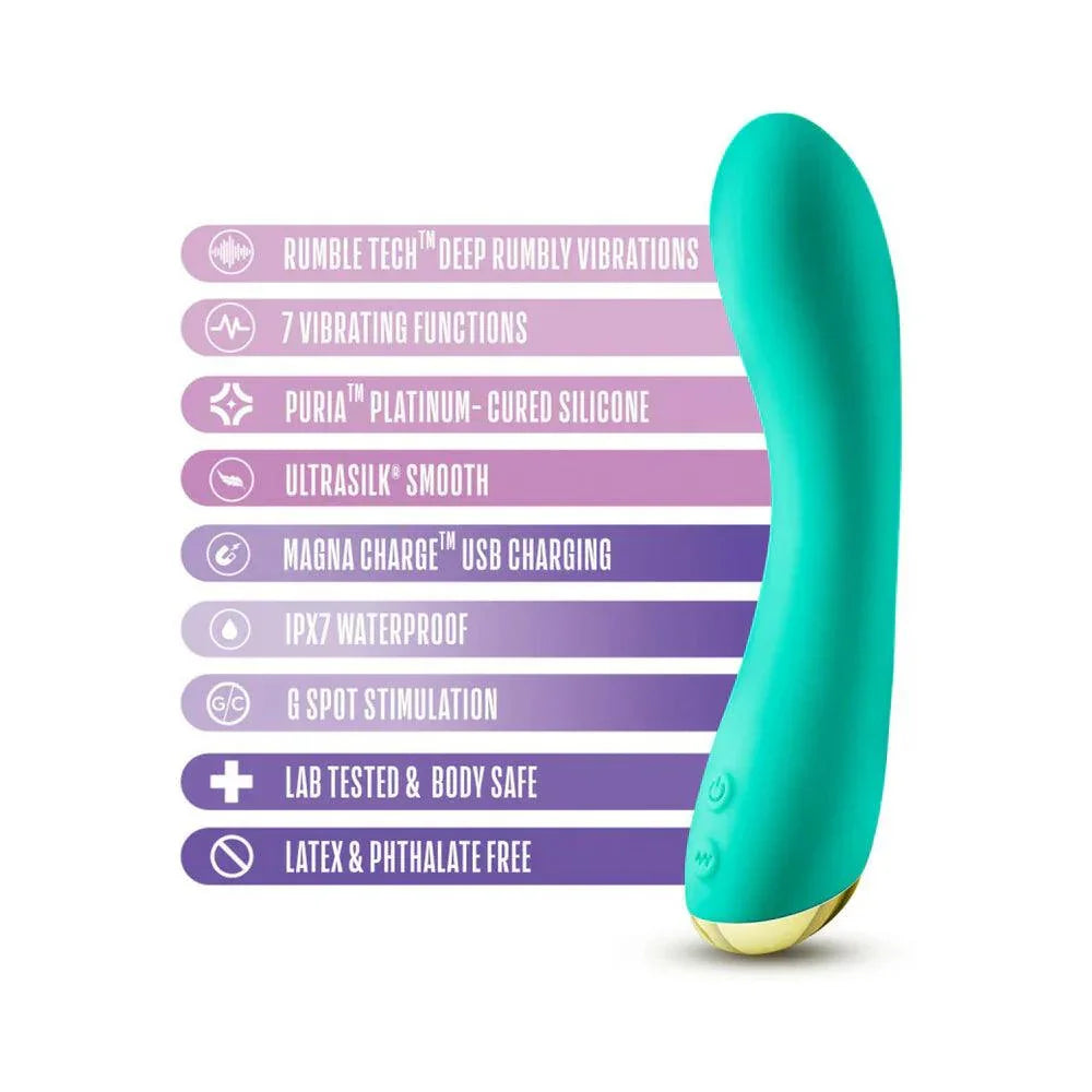 Aria Luscious AF Rechargeable Silicone G-Spot Vibrator - Buy At Luxury Toy X - Free 3-Day Shipping