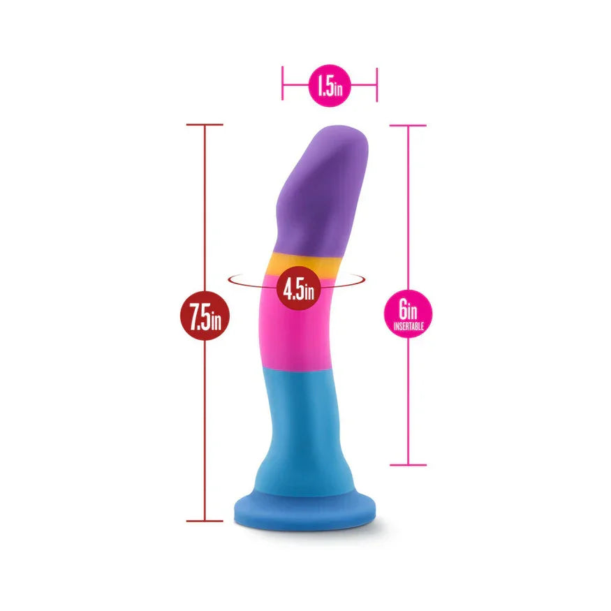 Avant D1 Hot 'n' Cool 7.5-Inch Silicone Dildo - Buy At Luxury Toy X - Free 3-Day Shipping