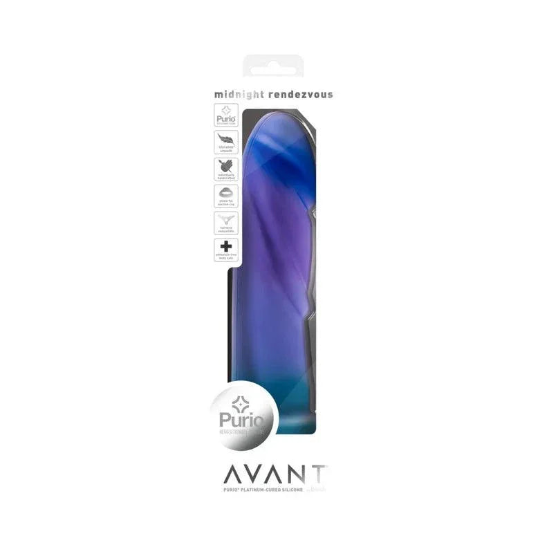 Avant Midnight Rendezvous Silicone Dildo - Buy At Luxury Toy X - Free 3-Day Shipping