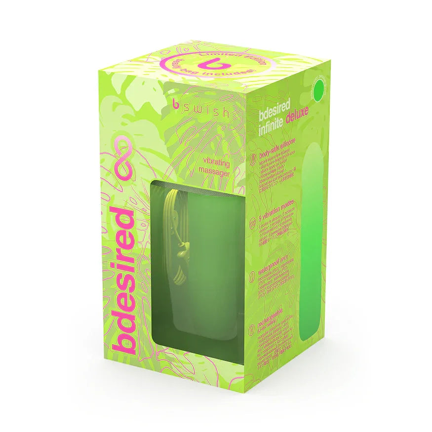 B Swish Bdesired Infinite Deluxe Limited Edition Vibrator - Buy At Luxury Toy X - Free 3-Day Shipping