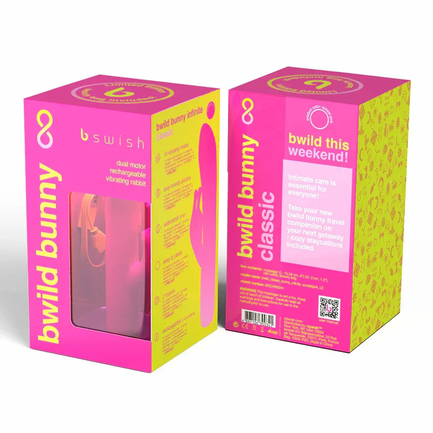 B Swish Bwild Bunny Infinite Limited Edition Vibrator - Buy At Luxury Toy X - Free 3-Day Shipping