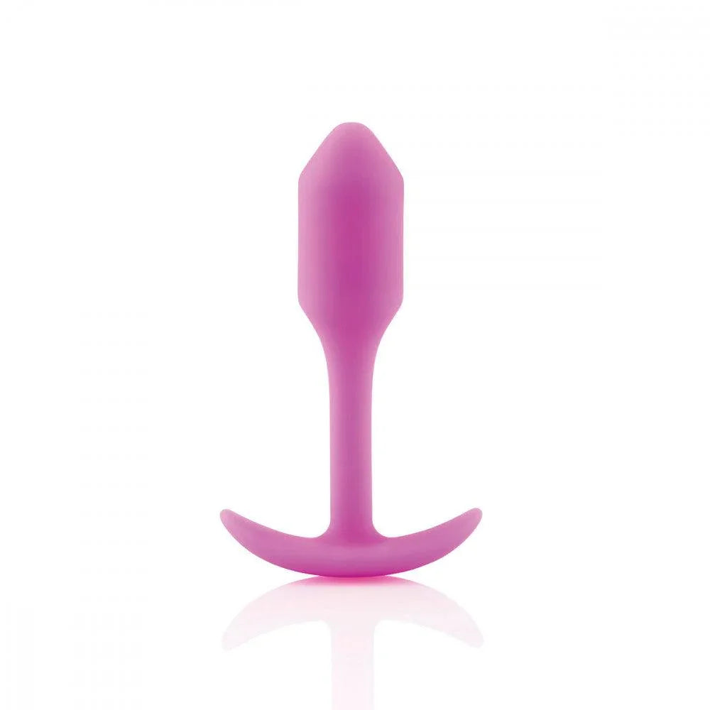 b-Vibe Snug Plug 1 Weighted Silicone Anal Plug - Buy At Luxury Toy X - Free 3-Day Shipping
