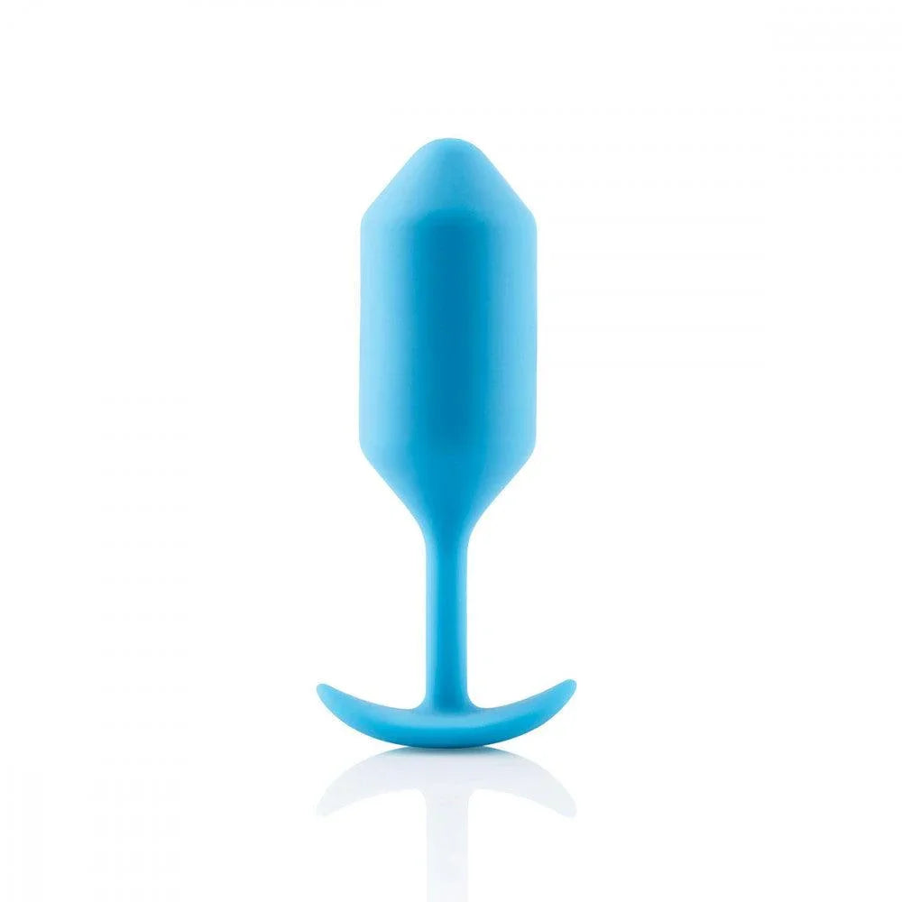 b-Vibe Snug Plug 3 Weighted Silicone Anal Plug - Buy At Luxury Toy X - Free 3-Day Shipping