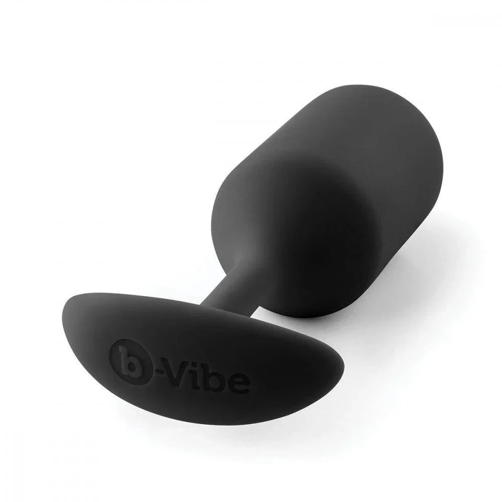 b-Vibe Snug Plug 3 Weighted Silicone Anal Plug - Buy At Luxury Toy X - Free 3-Day Shipping