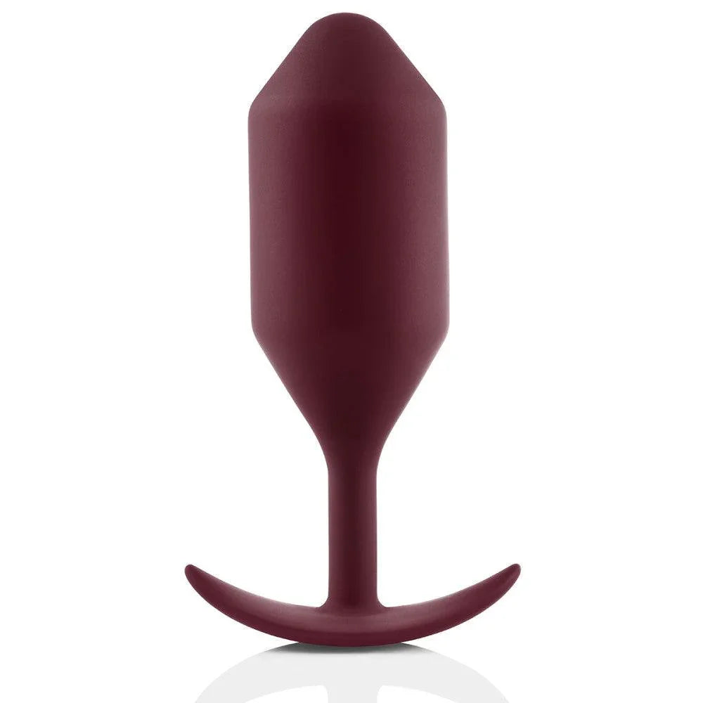 b-Vibe Snug Plug 5 Weighted Silicone Anal Plug - Buy At Luxury Toy X - Free 3-Day Shipping