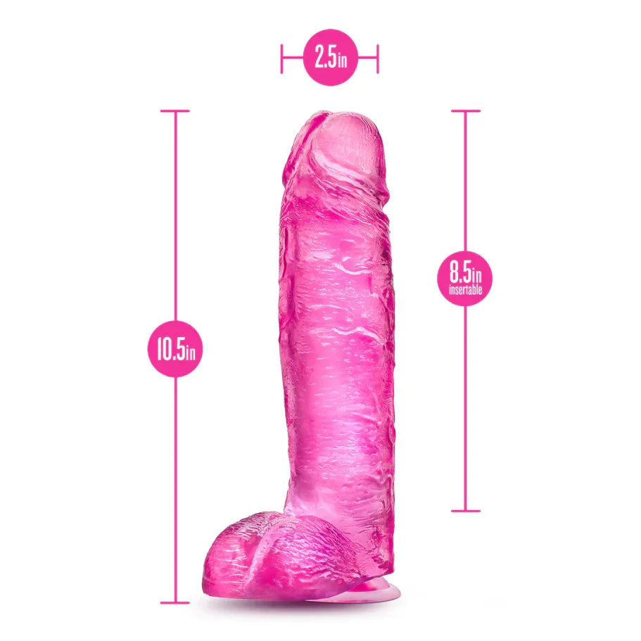 B Yours Plus Big N' Bulky Realistic Dildo with Suction Cup - Buy At Luxury Toy X - Free 3-Day Shipping