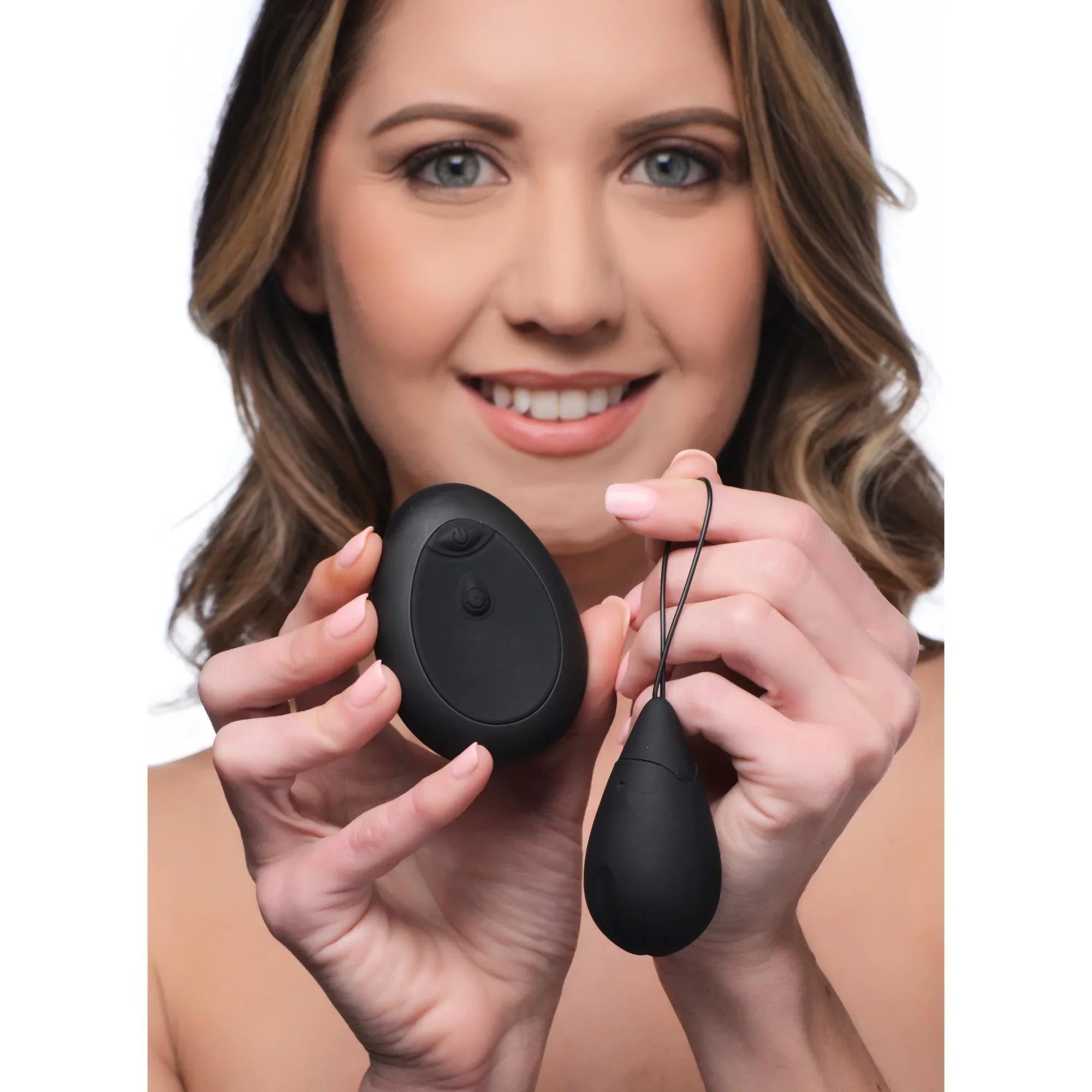 Bang! 10X Rechargeable Silicone Vibrating Egg with Remote Control - Buy At Luxury Toy X - Free 3-Day Shipping