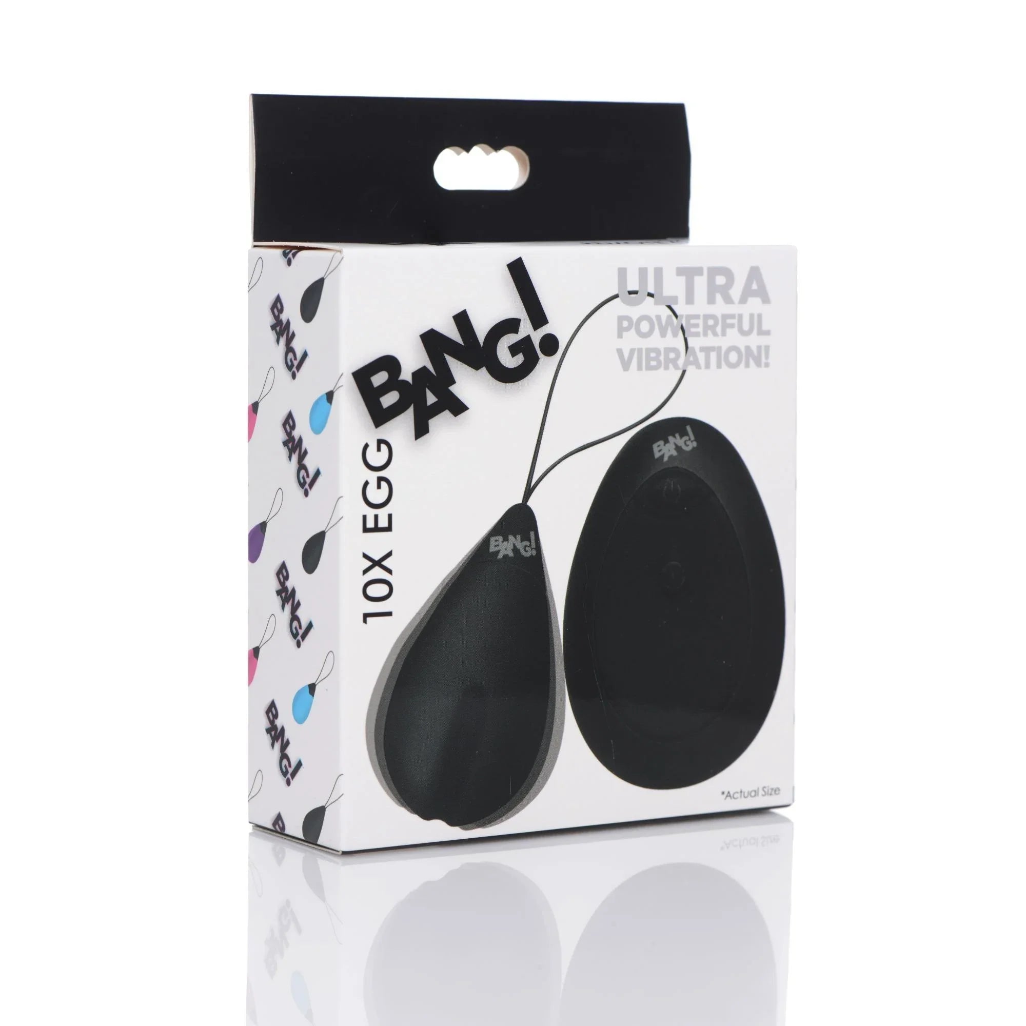 Bang! 10X Rechargeable Silicone Vibrating Egg with Remote Control - Buy At Luxury Toy X - Free 3-Day Shipping