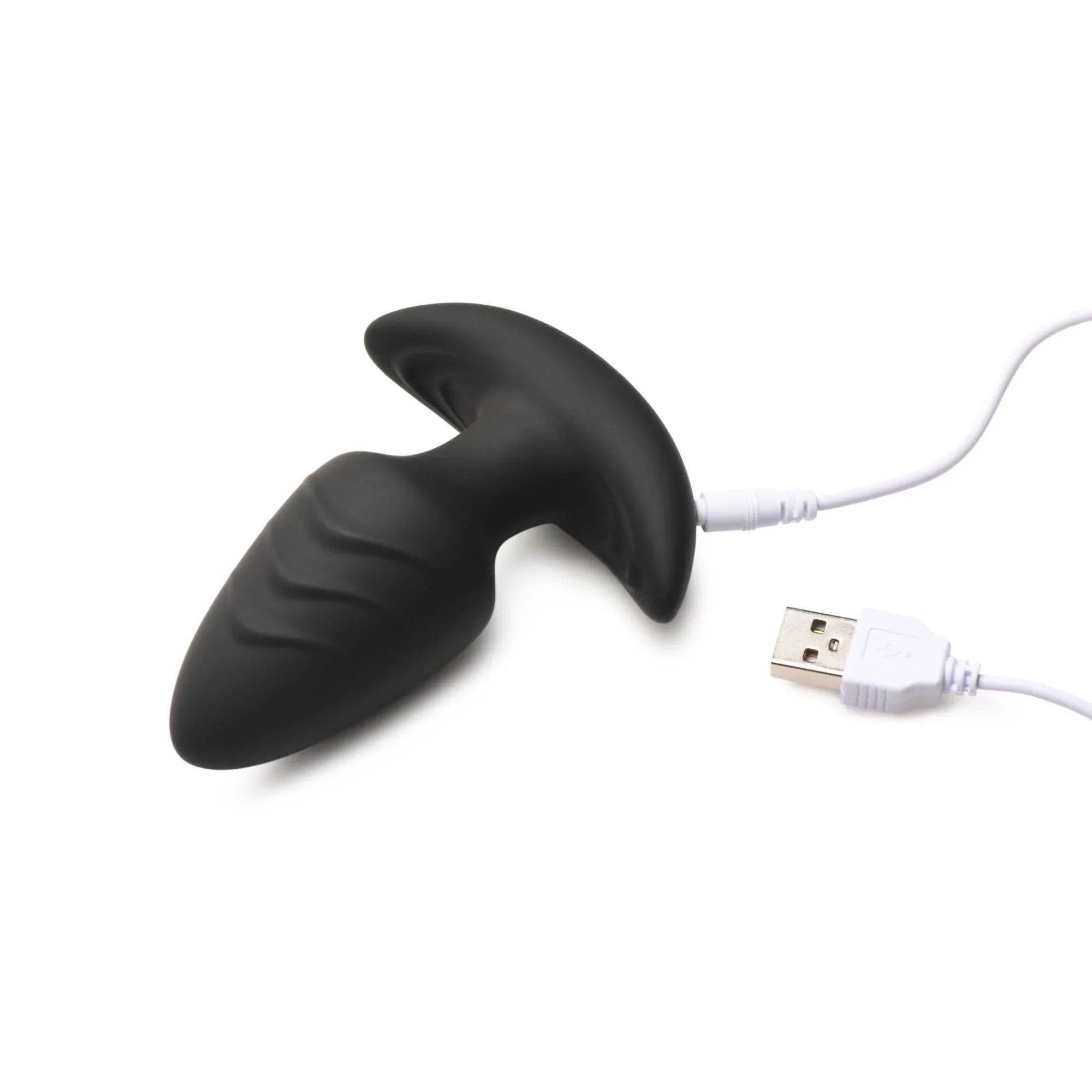 Bang! Rotating Vibrating Rechargeable Silicone Butt Plug with Remote - Buy At Luxury Toy X - Free 3-Day Shipping