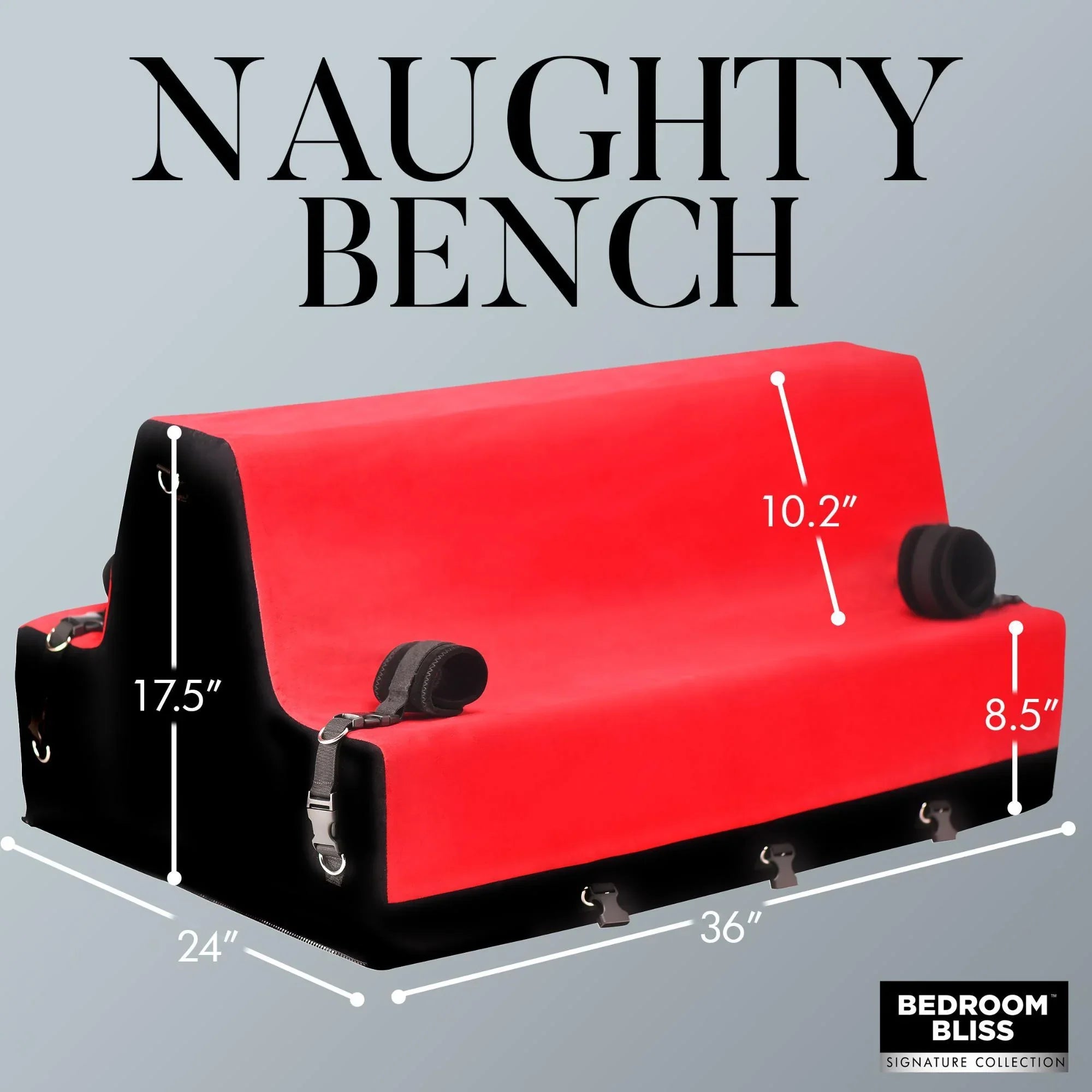 Bedroom Bliss Lover's Bondage Bench - Buy At Luxury Toy X - Free 3-Day Shipping