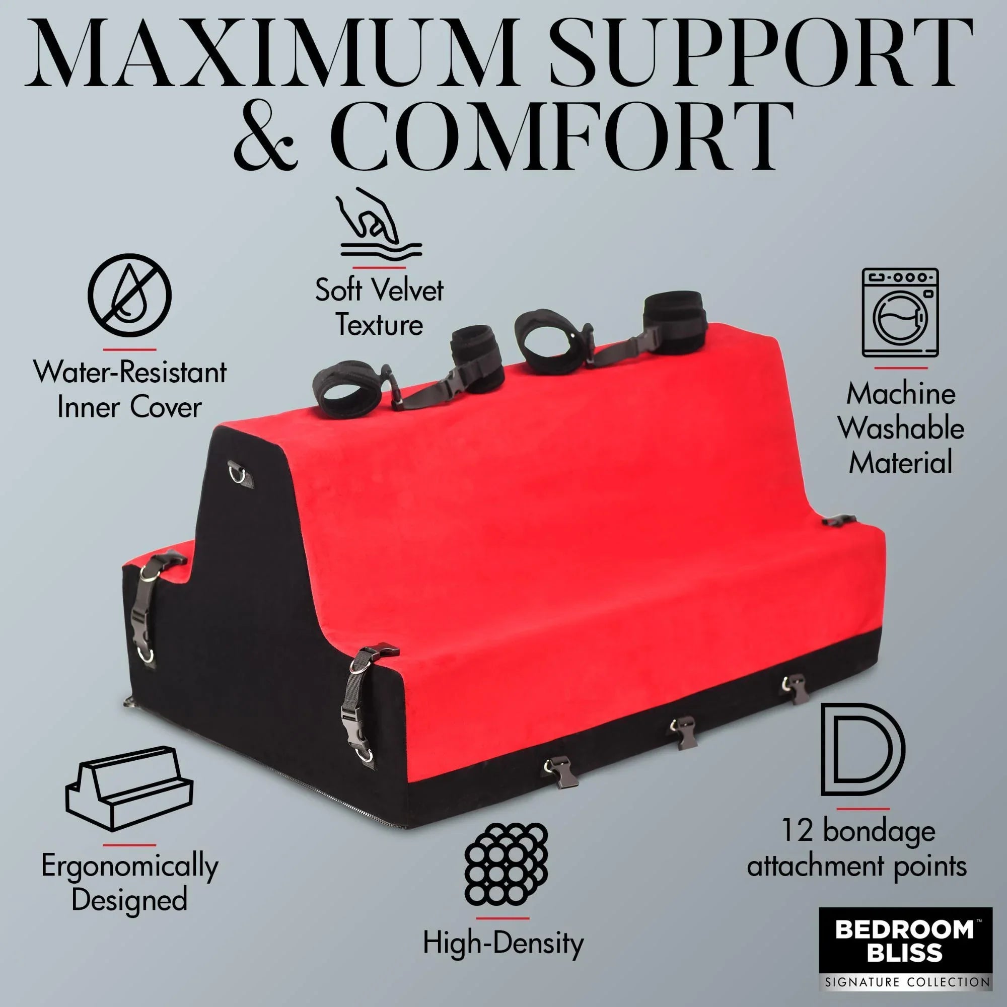 Bedroom Bliss Lover's Bondage Bench - Buy At Luxury Toy X - Free 3-Day Shipping