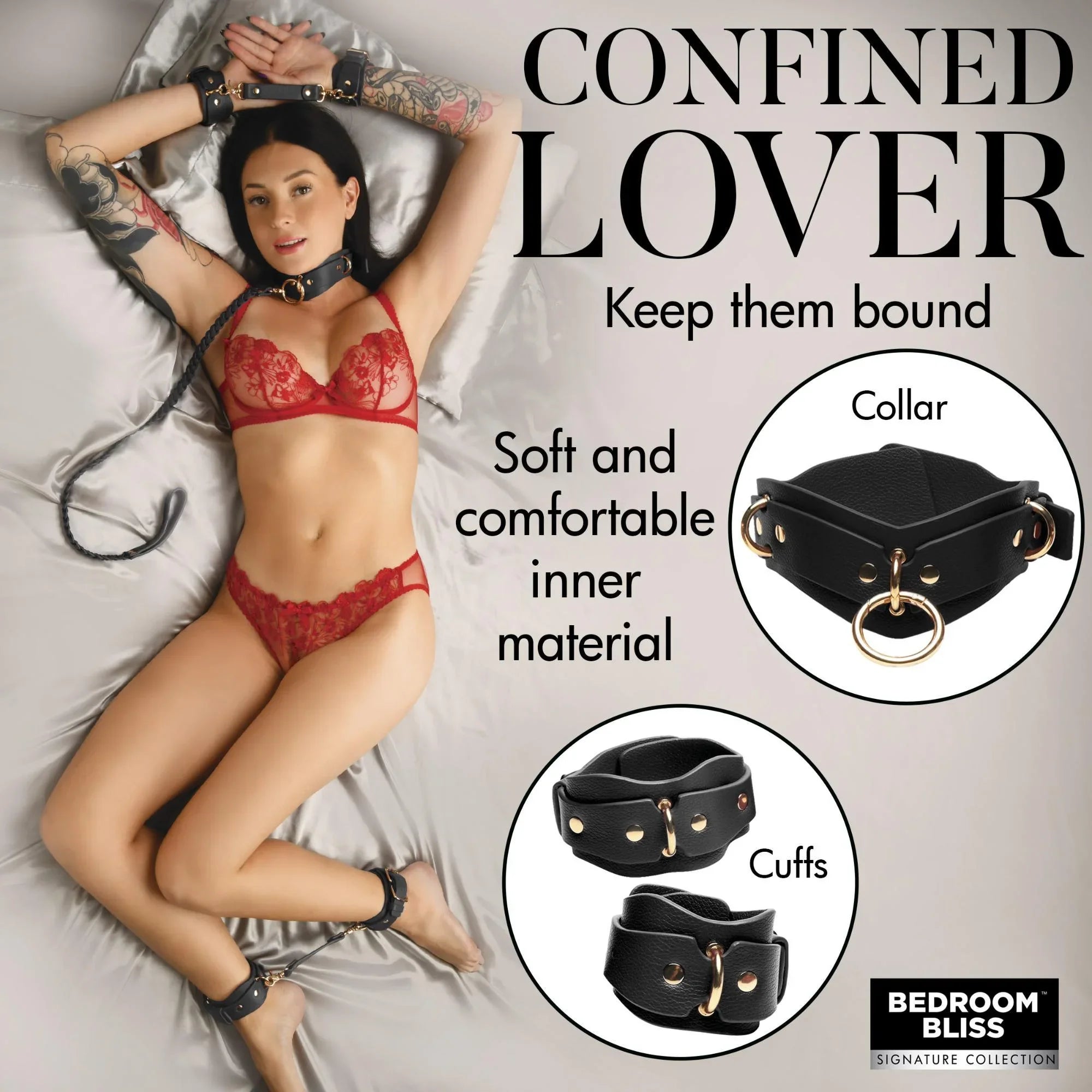 Bedroom Bliss Lover's Restraints Set - Buy At Luxury Toy X - Free 3-Day Shipping