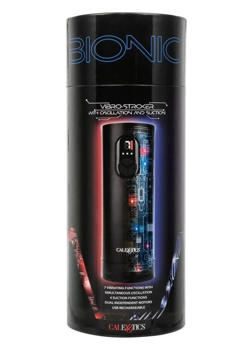 Bionic Vibro Stroker Rechargeable with Oscillation and Suction - Buy At Luxury Toy X - Free 3-Day Shipping