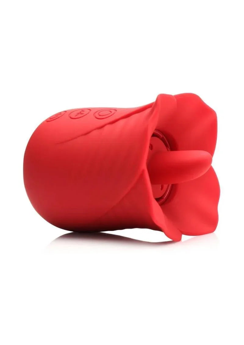 Bloomgasm Lily Lover Sucking & Vibrating Rechargeable Silicone Clitoral Stimulator - Buy At Luxury Toy X - Free 3-Day Shipping
