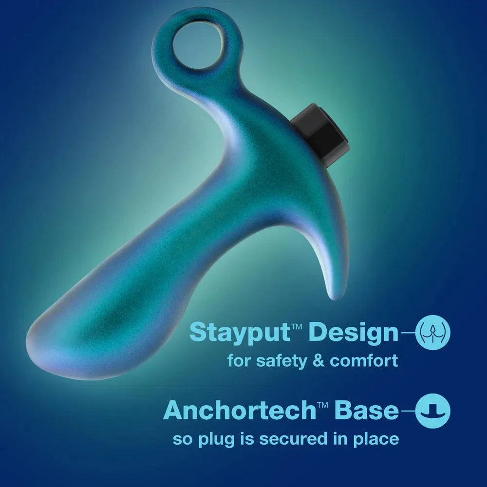 Blush Anal Adventures Matrix Teleportation Plug Lunar Blue - Buy At Luxury Toy X - Free 3-Day Shipping