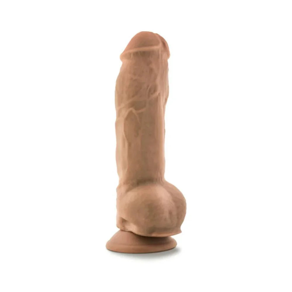 Blush Au Naturel Big Boy 10 in. Posable Dual Density Dildo with Balls & Suction Cup - Buy At Luxury Toy X - Free 3-Day Shipping