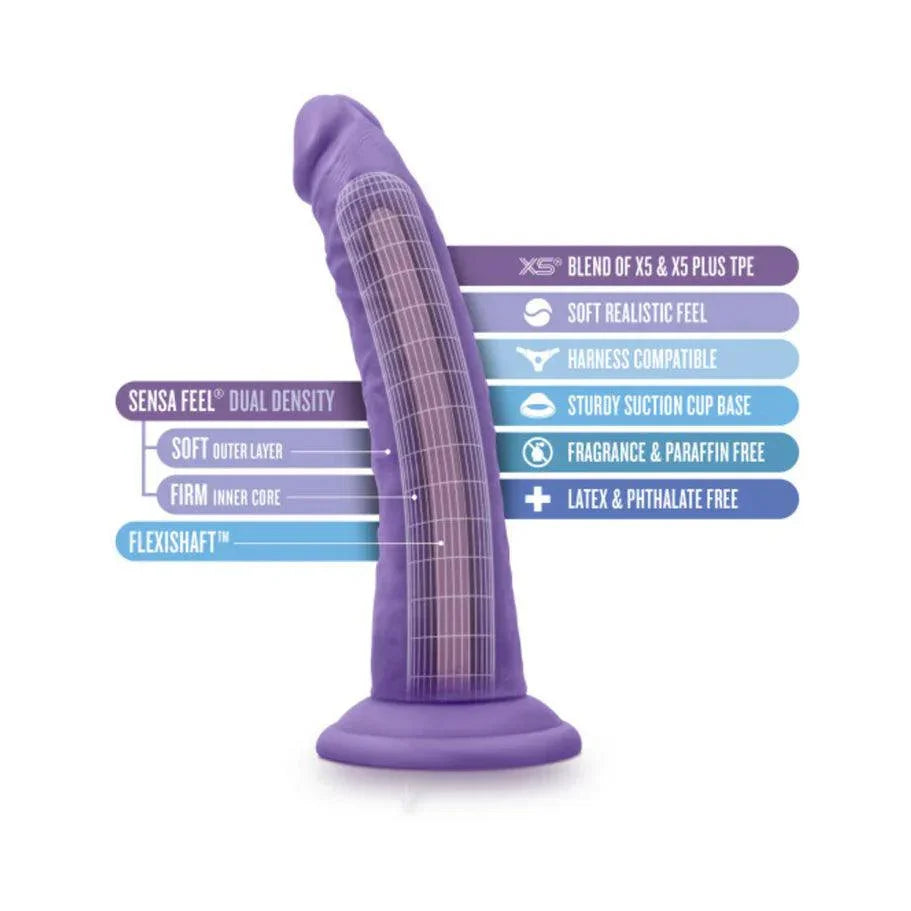 Blush Au Naturel Bold Jack 7 in. Posable Dual Density Dildo with Suction Cup - Buy At Luxury Toy X - Free 3-Day Shipping