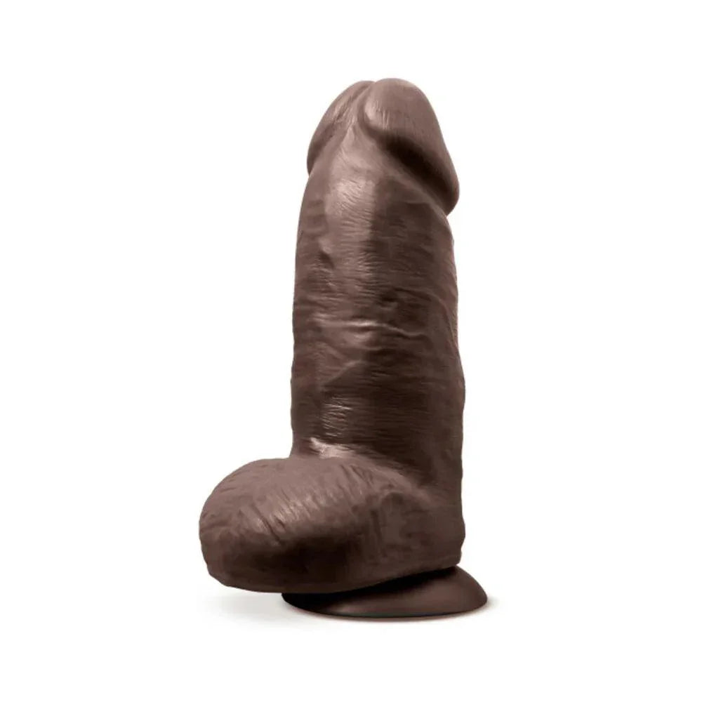 Blush Au Naturel Chub 10 in. Posable Dual Density Dildo with Balls & Suction Cup - Buy At Luxury Toy X - Free 3-Day Shipping